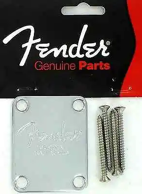 Neck Plate Fender With Screw - Corona California - 0991446100 Guitar Or Bass • $58.99