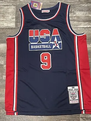 Michael Jordan 1992 (mens XXL) Dream Team Throwback Team USA Jersey • $41.89