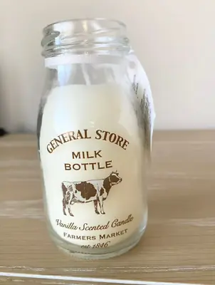 Milk Bottle Candle • £4.99