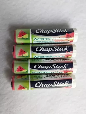 (4) Chapstick Watermelon Lime Limited Edition Flavor Lip Balm New & Sealed • $19.99