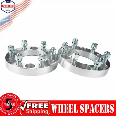1“ Thick For Chevy GMC Wheel Spacers Adapters | 6x139.7 14x1.5 | 6 Lug 2pcs • $37.59