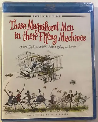 BRAND NEW SEALED Those Magnificent Men In Their Flying Machines Blu Ray Twilight • $129.99