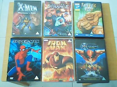 MARVEL SUPERHEROES Animations DVD Collection (7 Discs) Region 2  • £3