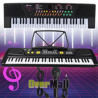 Full Size 61Keys 54Keys Electronic Keyboard Digital Music Piano With Microphone • $37.99