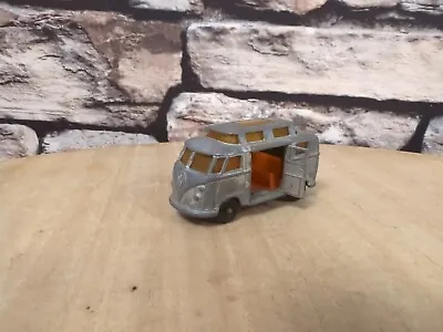 ⭐matchbox 1-75 Models #34 Volkswagen Camper Van Silver High Roof⭐ • £14.99