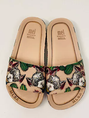 Mel Melissa MLSA Llama Slides Kids Youth 12 • $17.99