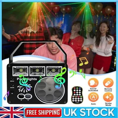 LED RGB Laser Scanner Beam Stage Effect Lighting Projector Show DJ Disco Party • £49.26