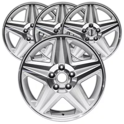 17  Mach'd/Silver Rim By JTE For 2004-2005 Chevy Monte Carlo (17x6.5) [Set Of 4] • $565.51