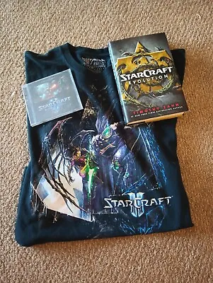 StarCraft 2 Sarah Kerrigan T-Shirt Size XL + Wings Of Liberty Soundtrack + Book • $29.99