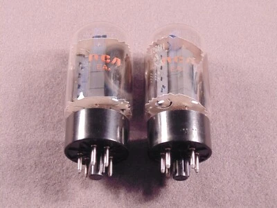 $89.99 • Buy 2 7581A RCA By GE HiFi Ham Radio Guitar Amp KT66 Type Vacuum Tubes Codes EA