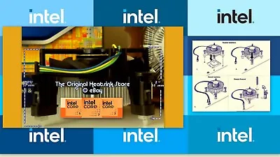 Intel Core I7 Cooler Heatsink Fan For I7-4790 I7-4765T I7-4790S-i7-4790T - NEW • $50.48