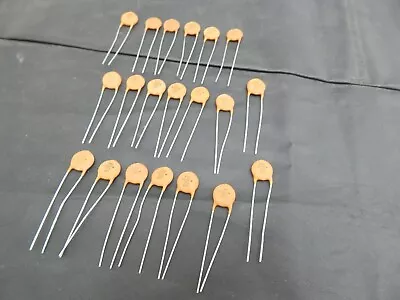 RMC CERAMIC DISC CAPACITOR 0.0022uf 2.2nf 2200pf 2000V 2KV RADIAL - LOT OF 20 • $11.50