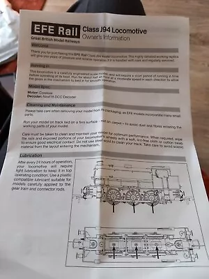 Class J94 00 Guage Locomotive • £49.99