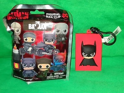 The Batman Figural Bag Clip/Key Ring Exclusive B Red Poster • $1.99