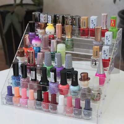 £10.99 • Buy 6 Tier Organizer Nail Polish Varnish Makeup Holder Storage Display Stand Rack UK