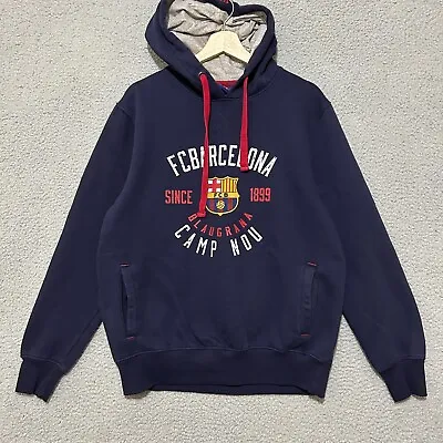 FC Barcelona Hoodie Adult Large Blue Pullover Soccer • $25