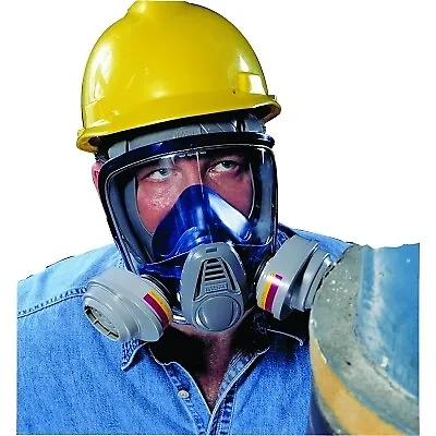 Advantage 3200 Full-Facepiece Respirator Medium Rubber Harness MSA 10028995 • $190.41