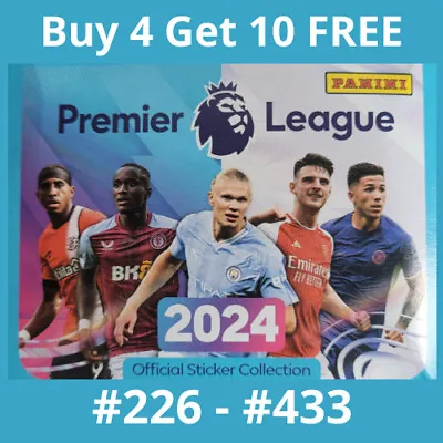 2024 Panini Premier League Football Stickers #226 - #433 • $1.83