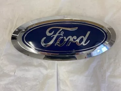 2017-2020 Ford F250 F350 F450 Front Grille Blue Emblem Badge Decal Ornament OEM • $62.95