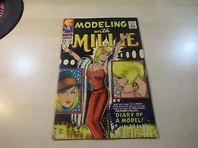 Modeling With Millie #52 Silver Higher Grade 1960's Teen Fashion Jewelery Hat • $80