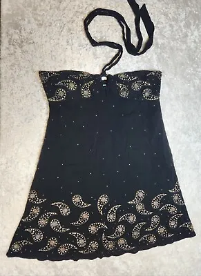 Marciano Black Top With Rhinestone -Size Medium • $32