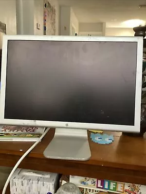 Apple 20  Widescreen LCD Cinema HD Display A1081 Untested As Is • $20
