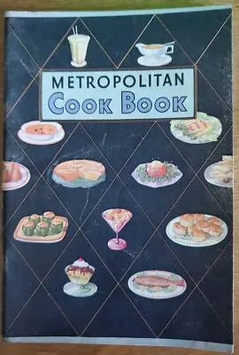 VINTAGE 1950s COOKBOOK: METROPOLITAN COOK BOOK - METROPOLITAN LIFE INSURANCE CO • $4