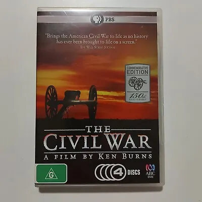 $33.77 • Buy The Civil War DVD Region 4 : (1990 Ken Burns Original 9-part Series) History
