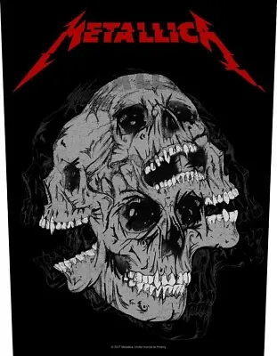 Metallica Skulls Jacket Back Patch Official Metal Band Merch  • £12.40