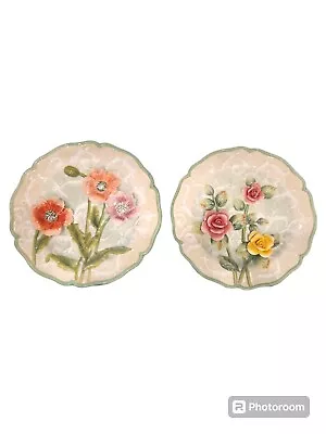 2 Vtg Ganz 3d Plates  Wall Decor • $59.99