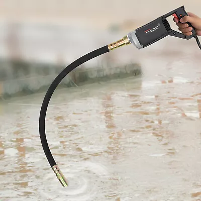 Electric Power Concrete Vibrator 1500W Hand Held Tool To Remove Air Bubbles • $52.25