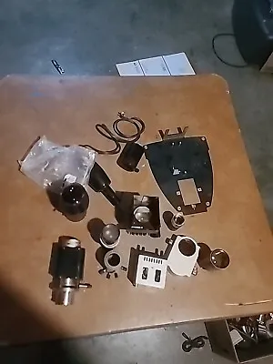 Huge Lot Of Miscellaneous Microscope Parts And Accessories Nikon Olympus And... • $89.99