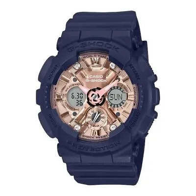 Casio Women's G-Shock Rose Gold Dial Watch - GMA-S120MF-2A2 • $202.50