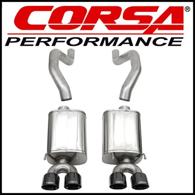 Corsa Sport 3  Axle-Back Exhaust System Fits 2006-13 Chevy Corvette Z06 7.0L V8 • $2376.99