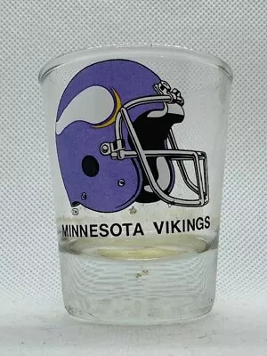 Minnesota Vikings Clear Standard Shot Glass NFL • $5