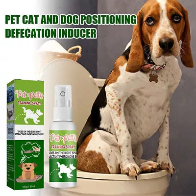 £5.78 • Buy 30ml Dogs Potty Training Aid Pet Puppy Cats Toilet Spray Defecation Inducer UK