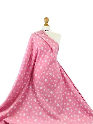 £1.25 • Buy Printed Fleece Fabric Premium Polar Anti Pill Animal Stars Dots Hearts Material