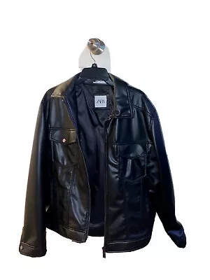 Leather Jacket Men Zara • $209.99