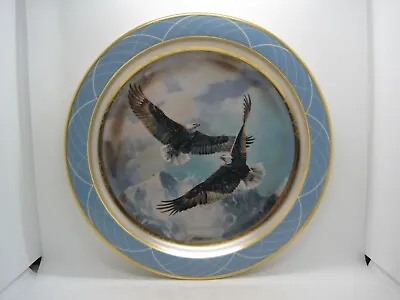 Fountainhead As Free As The Wind Eagle Signed By Mario Fernandez Collector Plate • $20