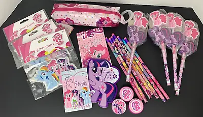 My Little Pony 21 Pc School Supplies Party Favors Bulk Lot Pencils Erasers MORE • $19.99