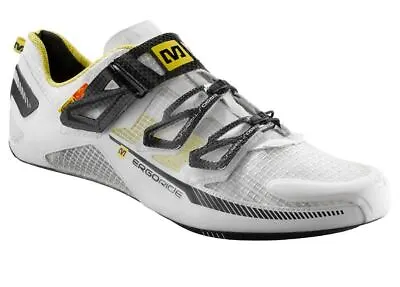 Cycling Shoes Brand: Mavic Huez White / Black  Full Carbon Slr Outsole • $251.30