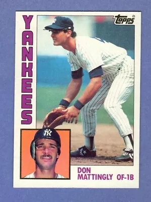 1984 Topps Don Mattingly Rookie #8- New York Yankees Star • $5