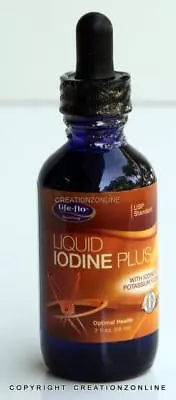 Life Flo Liquid Iodine +Potassium Iodide 59 Ml - 2 Fl Oz Healthy Thyroid Energy • $27.98