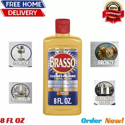 Brasso-2660089334 Multi-Purpose Metal Polish 8 Oz • $9.99