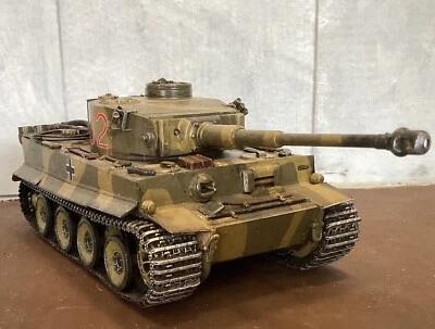 £24.99 • Buy Built & Weathered Rfm Ryefield 1:35 Wwii German Tiger I Tank Static Model