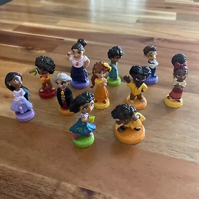 Disney Encanto Mini Figures 1.5 -2  JAKKS Pacific Lot Of 11 PVC Toy Cake Toppers • $9.99