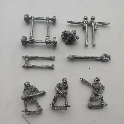 1987 Undead MD8 Skull Chucker Skeleton War Machine Citadel Warhammer Tomb Kings • £25