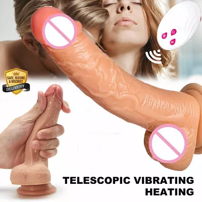 Realistic Dildo Vibrator Thrusting Masturbate G-Spot Stimulator Massager Sex Toy • $12.95