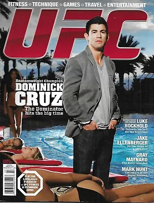 UFC Magazine Dominick Cruz Luke Rockhold Gray Maynard Mark Hunt Urijah Faber • $20.66