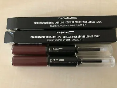 2 X MAC Pro Longwear Long-Last Lips ~ SINGLE MINDED ~ NEW IN BOX • $39.99